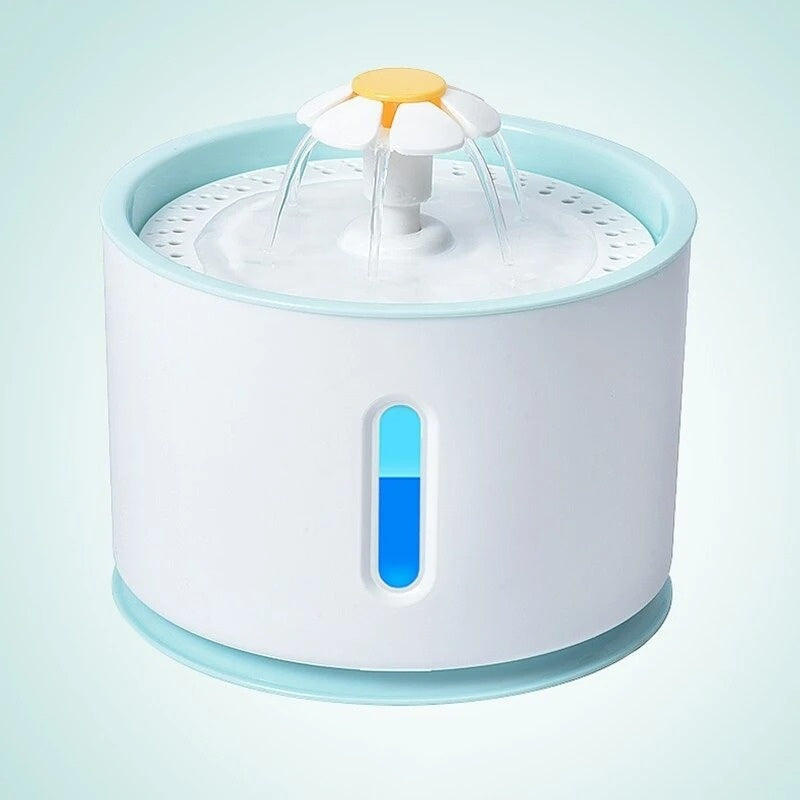 Stainless Steel Automatic Pet Water Fountain for Cats and Dogs
