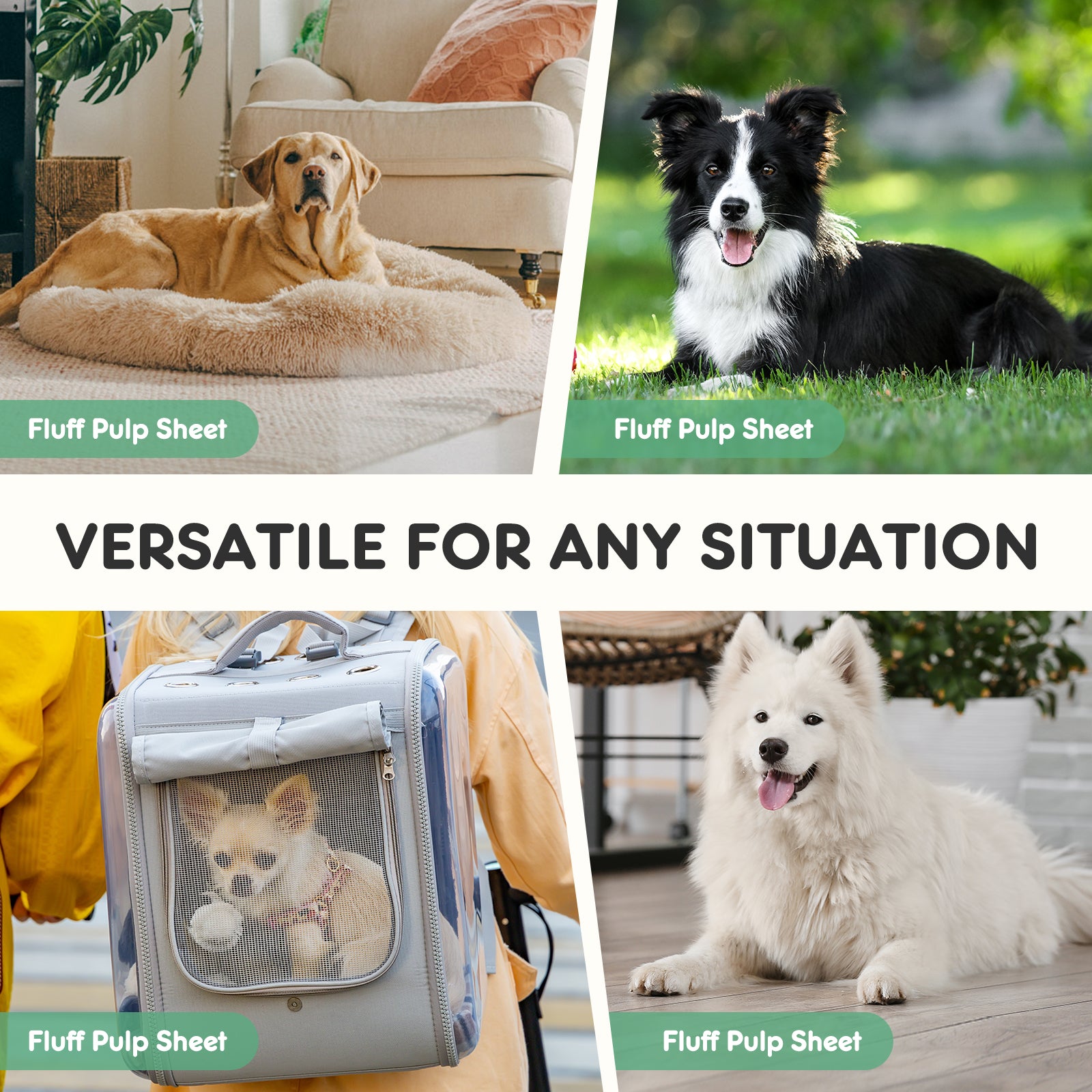 Puppy Pads: Leak-proof Quick-drying Disposable Dog Pads