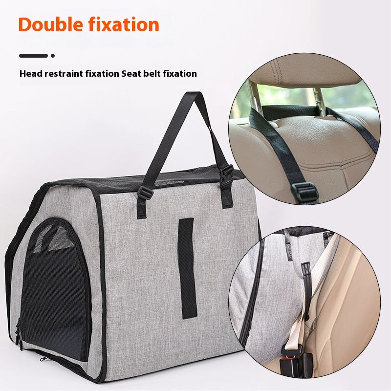 Portable Foldable Waterproof And Hard-wearing Pet Carrier
