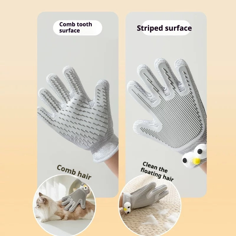 Cat Hair Removal Glove Brushes
