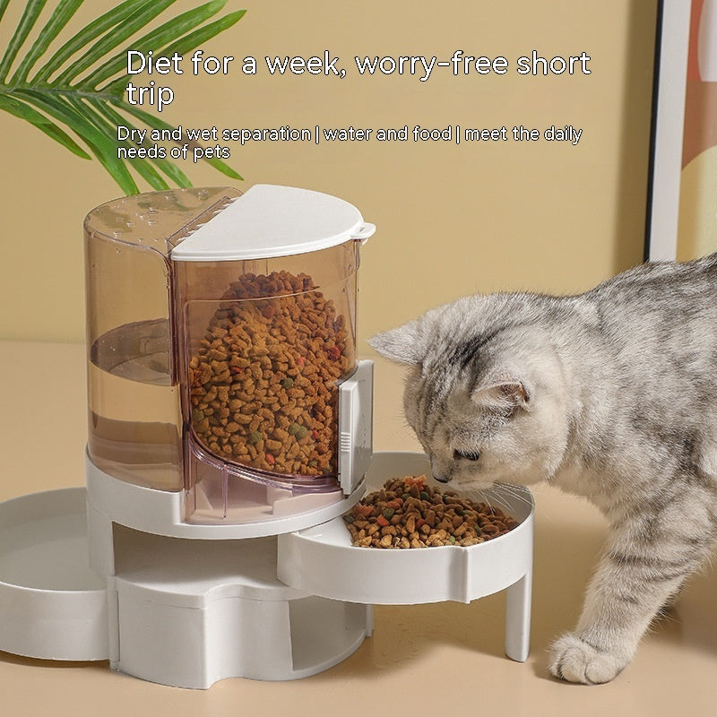 Automatic Self-Cleaning Pet Water Feeder with Filtration System